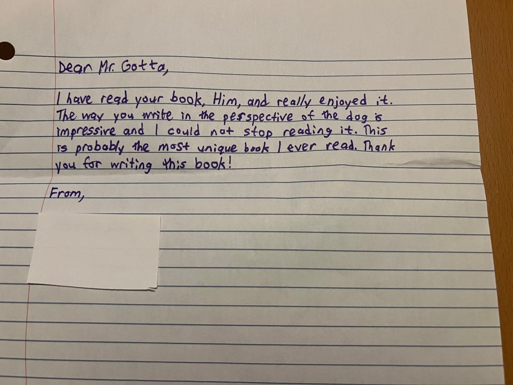 Beautiful Letter Received